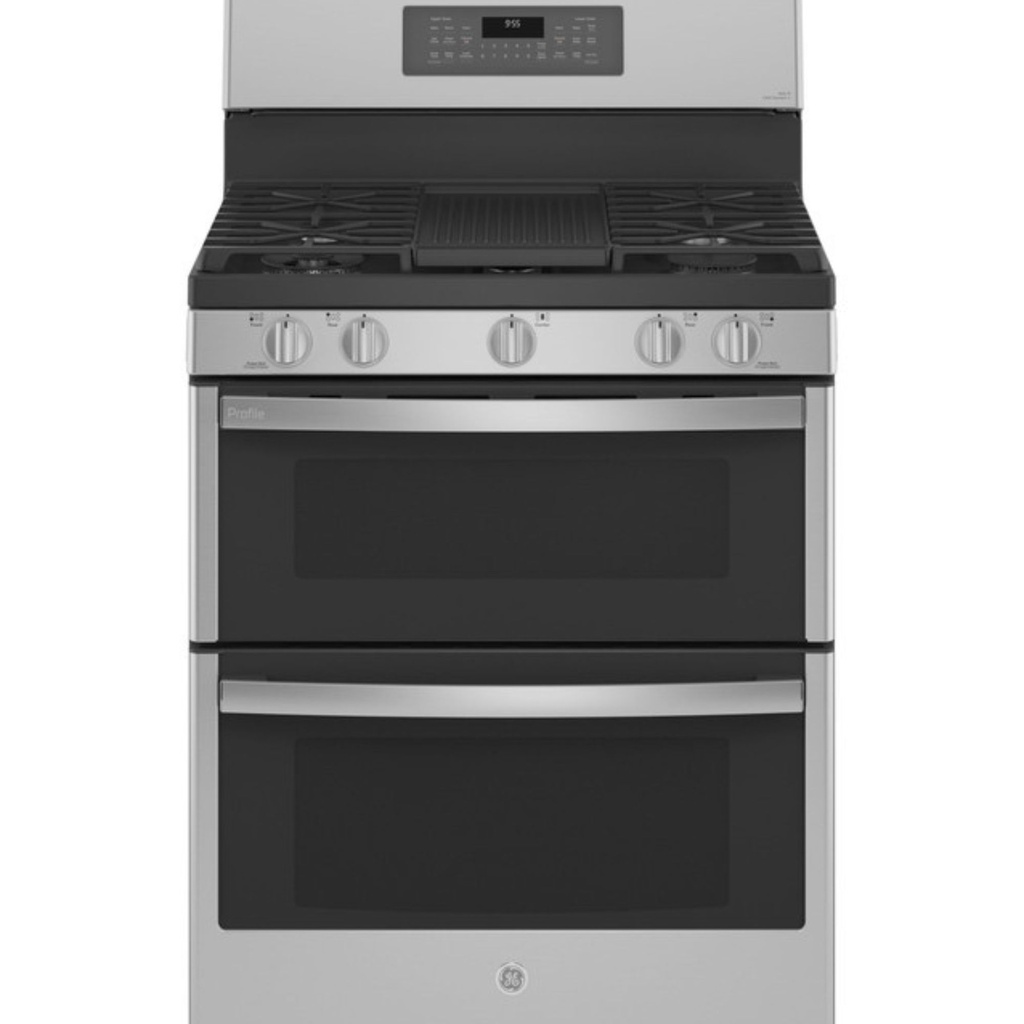GE-PGB965YPFS-30" Free-Standing Gas Double Oven Convection