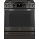 GE-PGS930BPTS-30" Smart Slide-In Front-Control Gas Range