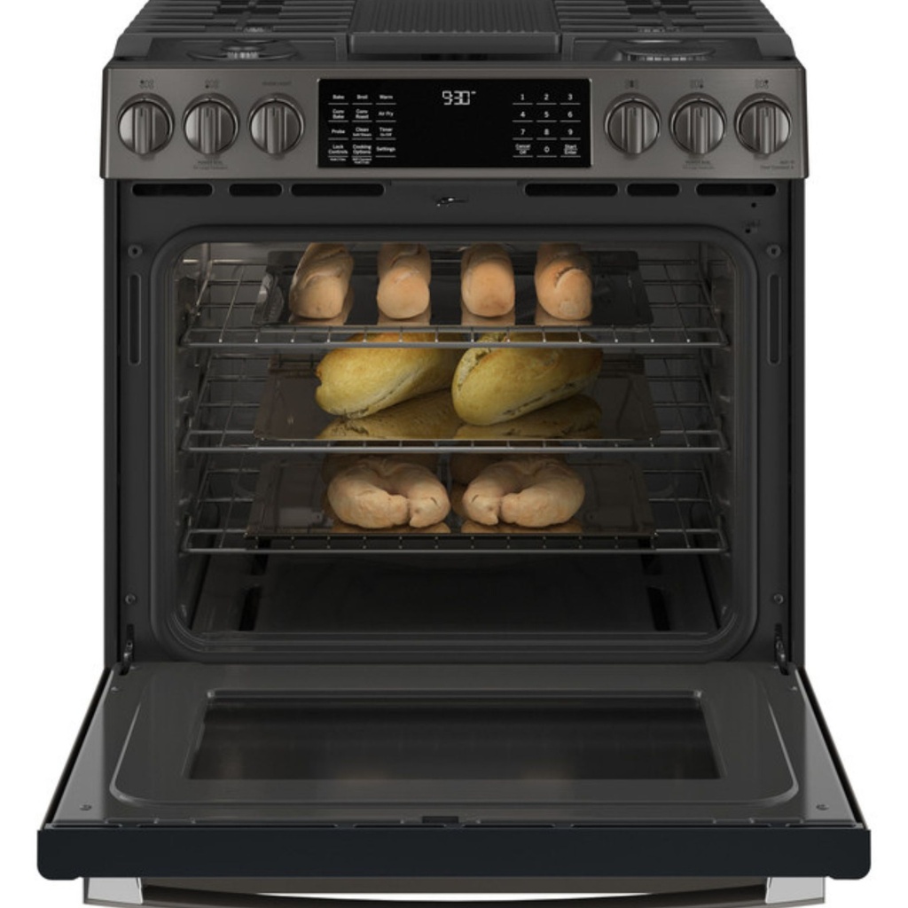 GE-PGS930BPTS-Never-scrub oven racks