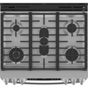 GE-PGS960YPFS-Top view ofGas Range with 5 Burners