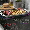 GE-PHP9036DTBB-Synchronized Elements