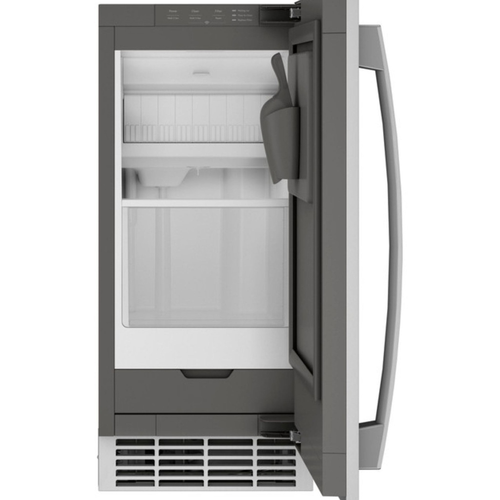 GE-PK1UG150RSS-Built-In Ice Maker with Open Door