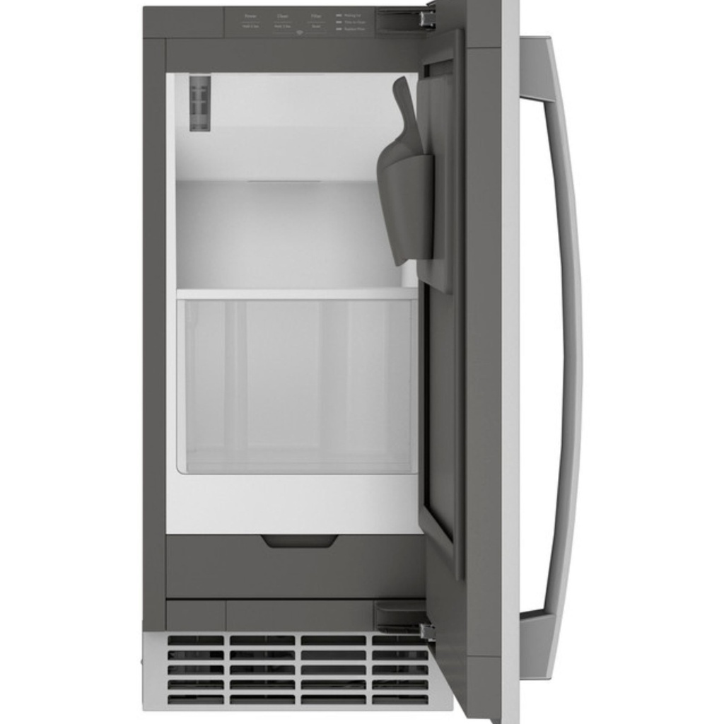 GE-PK1UG150RSS-Built-In Ice Maker with Open Door