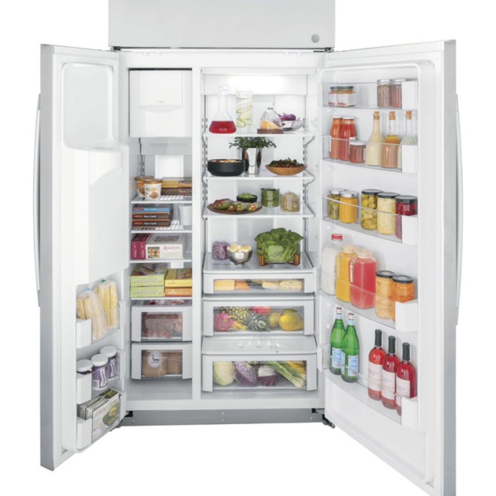 GE-PSB42YSNSS-Adjustable Freezer Shelves