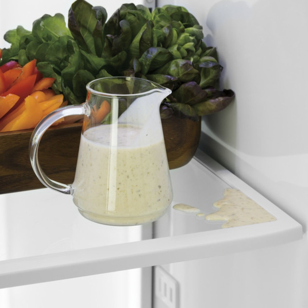 GE-PSB42YSNSS-Adjustable spillproof glass shelves