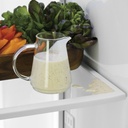 GE-PSB42YSNSS-Adjustable spillproof glass shelves