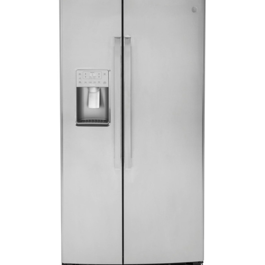 GE-PSE25KYHFS- 25.3 Cu. Ft. Side-by-Side Refrigerator