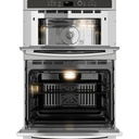 GE-PT9800SHSS-Stainless Steel Double Oven with Open Doors