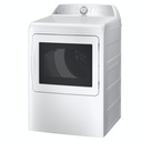 GE-PTD60GBSRWS-Side view7.4 cu. ft. Capacity aluminized alloy drum Gas Dryer