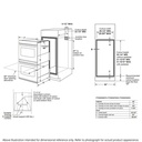 GE-PTD9000SNSS-Dimensional
