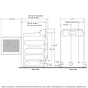 GE-PTD90EBPTRS-Dimensional