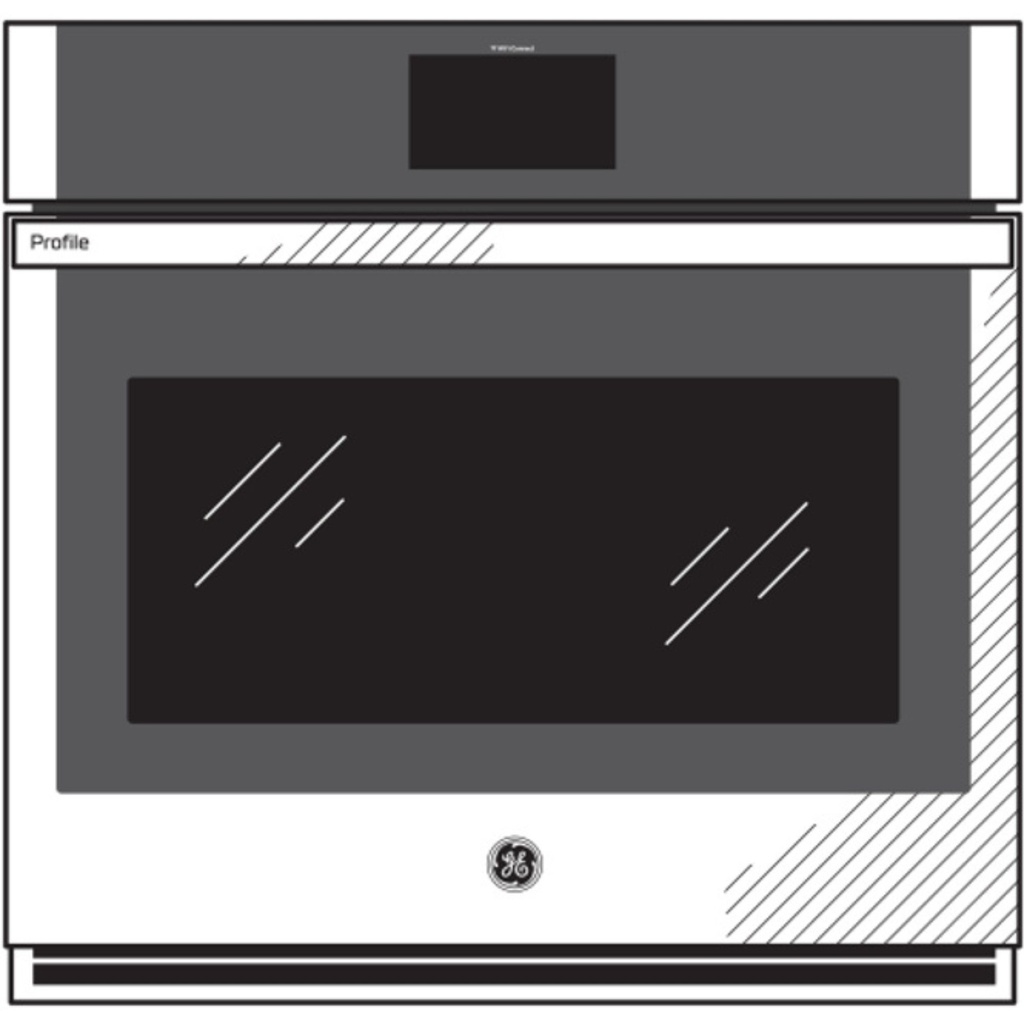 GE-PTS7000SNSS-Diagram of30" Smart Built-In Convection Single Wall Oven