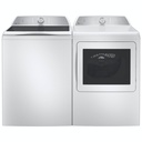 PTW600BSRWS 5.0 cu. ft. capacity washer shown with dryer