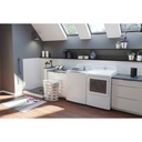 GE-PTW600BSRWS-5.0 cu. ft. Capacity Washer with Smarter Wash Technology