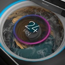 GE-PTW600BSRWS-Quick Wash