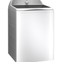 GE-PTW605BSRWS-Side view.9 cu. ft. Capacity Washer with Smarter Wash Technology