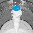 GE-PTW605BSRWS-Washing Machine Drum with Agitator and Microban Technology