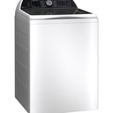 GE-PTW705BSTWS-Side view 5.3 cu. ft. Capacity Washer with Smarter Wash