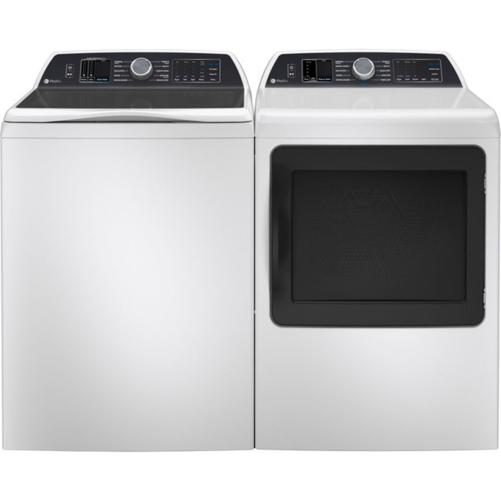 GE-PTW705BSTWS-5.3 cu. ft. Capacity Washer with Smarter Wash