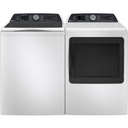 GE-PTW705BSTWS-5.3 cu. ft. Capacity Washer with Smarter Wash