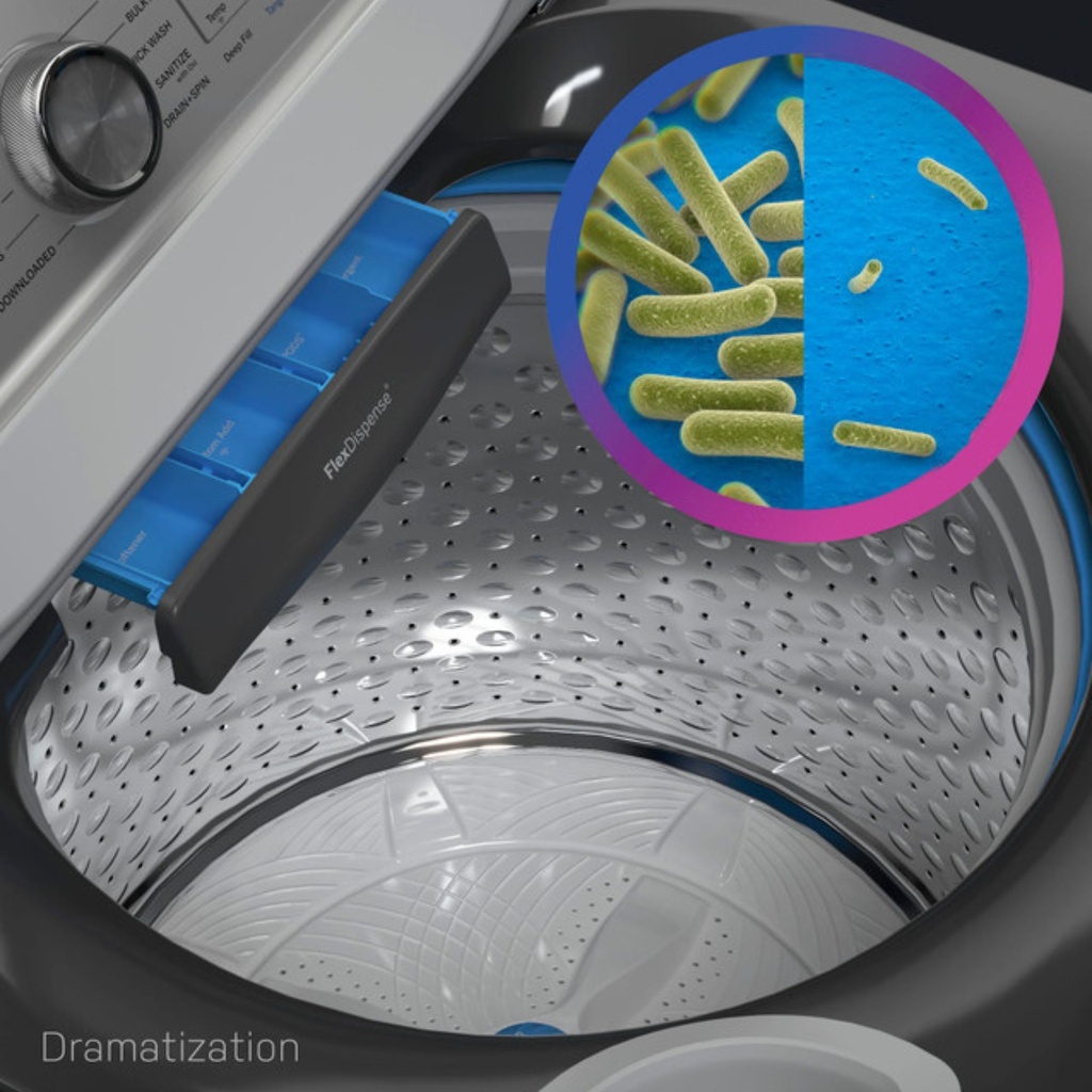 GE-PTW705BSTWS-Microban® Antimicrobial Technology