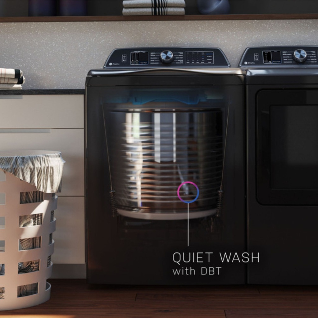 GE-PTW705BSTWS-Quiet Wash w/ dBT