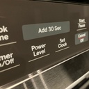 GE-PVM9005BLTS-"Add 30 seconds" button