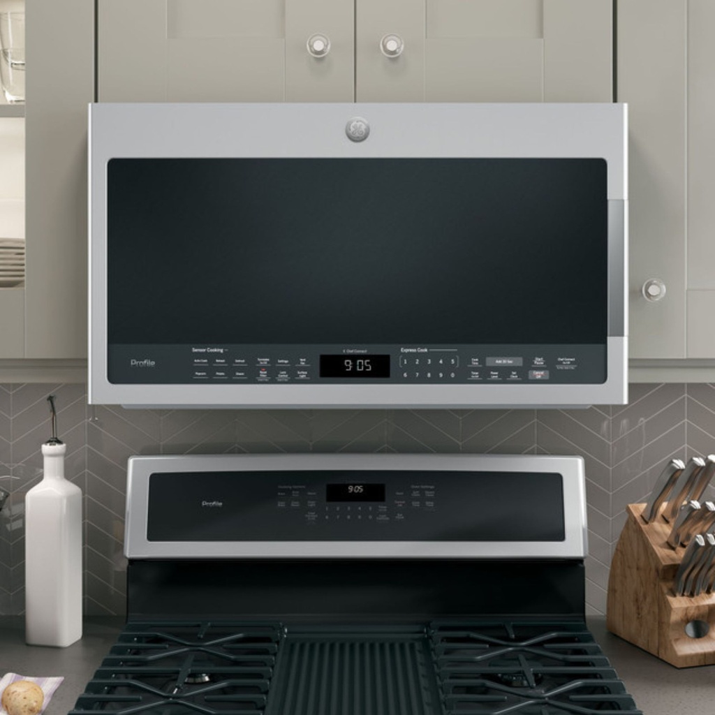 GE-PVM9005SJSS-Four-speed, 400CFM venting system