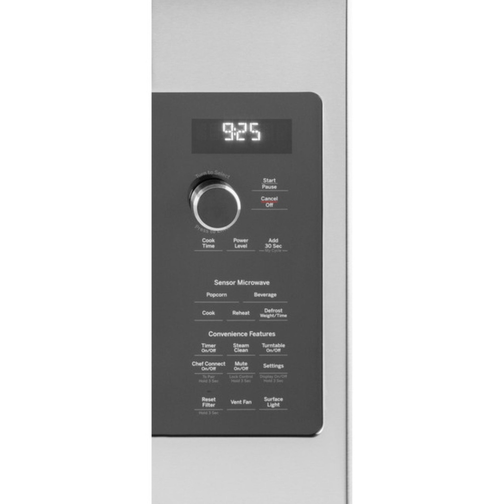 GE-PVM9225SRSS-microwave oven's control panel