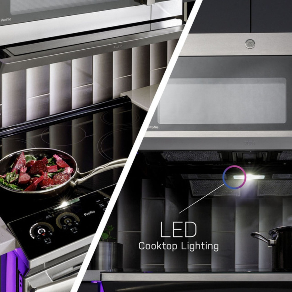 GE-PVM9225SRSS-LED Cooktop Lighting