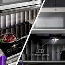 PVM9225SRSS LED cooktop lighting