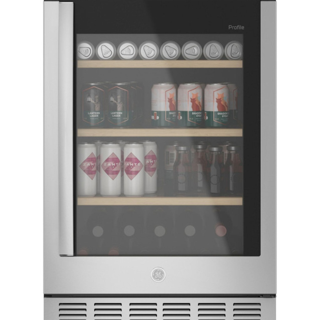 GE-PVS06BSPSS-155-Can or 52-Bottle Capacity