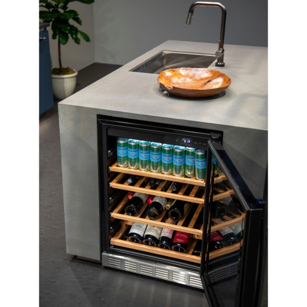 GE-PVS06BSPSS-155-Can or 52-Bottle Capacity