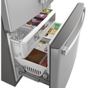 GE-PWE23KYNFS-Organized Freezer Drawer with Frozen Foods