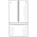 GE-PWE23KYNFS-Diagram of 23.1 Cu. Ft. Counter-Depth Fingerprint