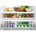 GE-PYD22KYNFS-Full-width electronic temperature-controlled drawer with LED lights