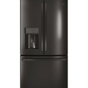 GE-PYE22KBLTS-22.1 Cu. Ft. Counter-Depth French-Door Refrigerator