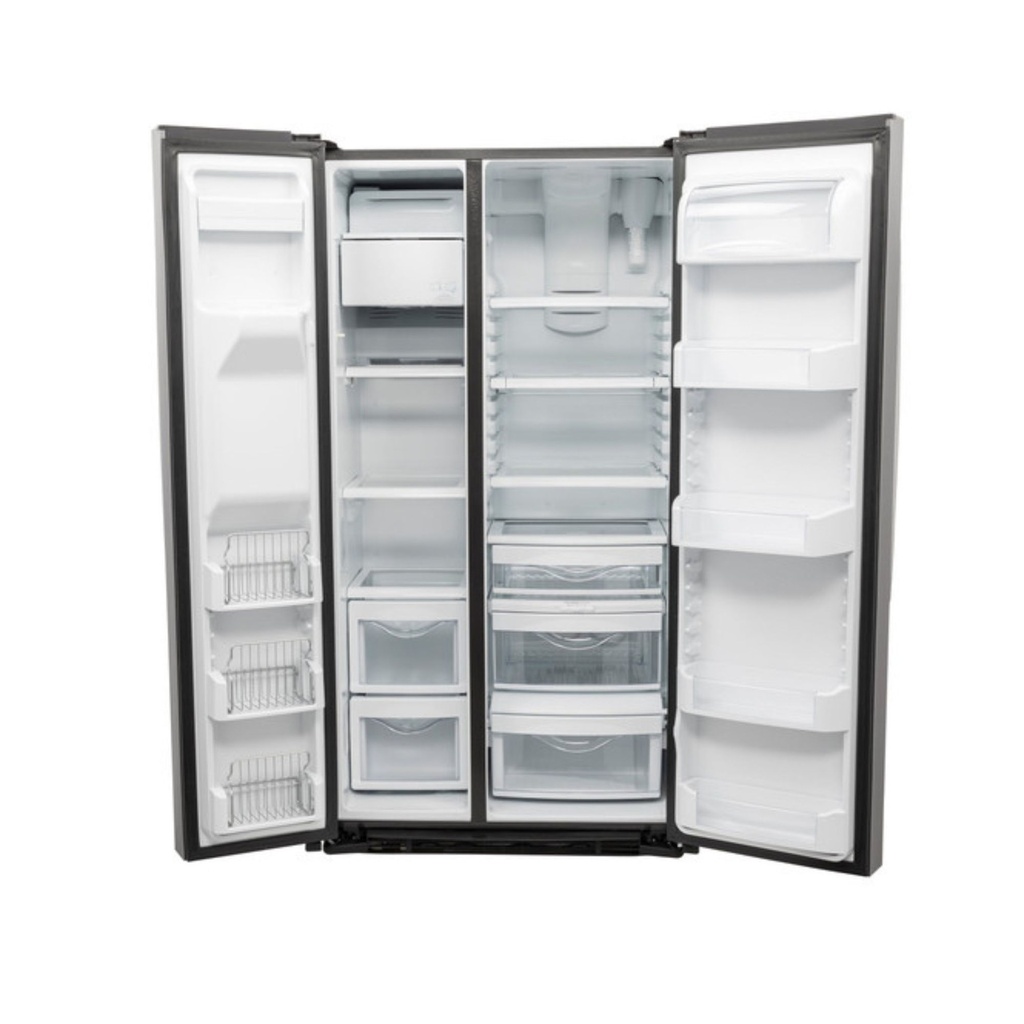 GE-PZS22MYKFS-21.9 Cu. Ft. Counter-Depth Side-By-Side Refrigerator