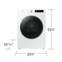 Samsung-DV25B6900EW-dimensions