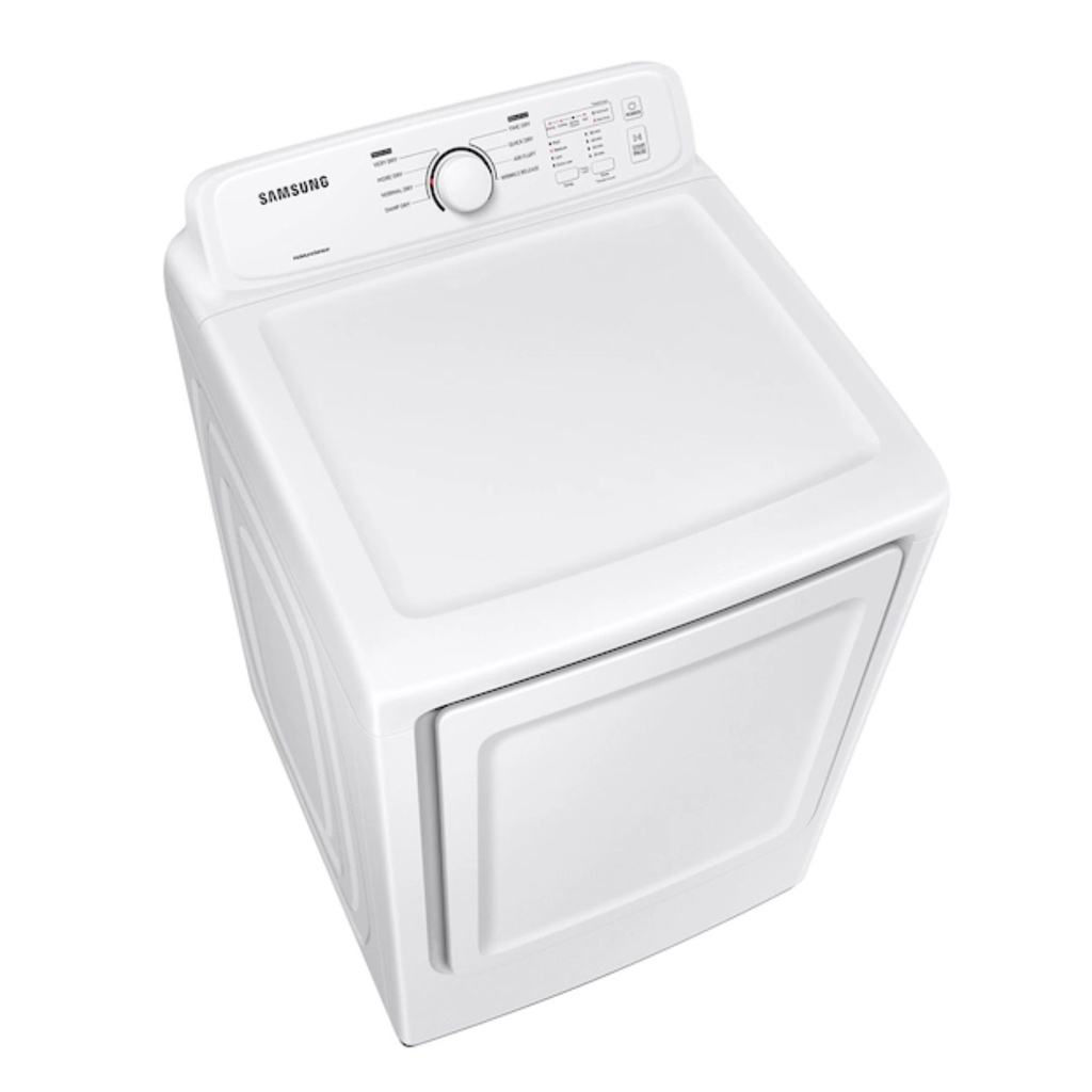 Samsung-DVE41A3000W-top tilted view