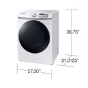 Samsung-DVE45B6300W-dimensions
