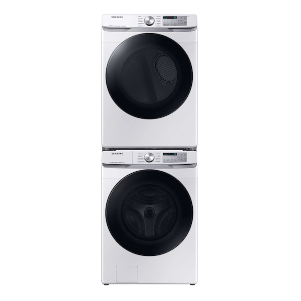 Samsung-DVE45B6300W-vertical dual front view