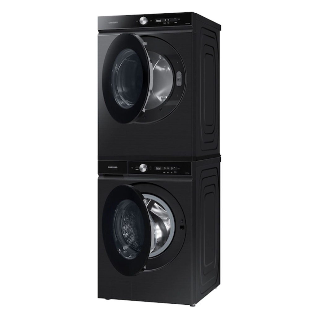 Samsung-DVE53BB8700V-verical matching view with lid open