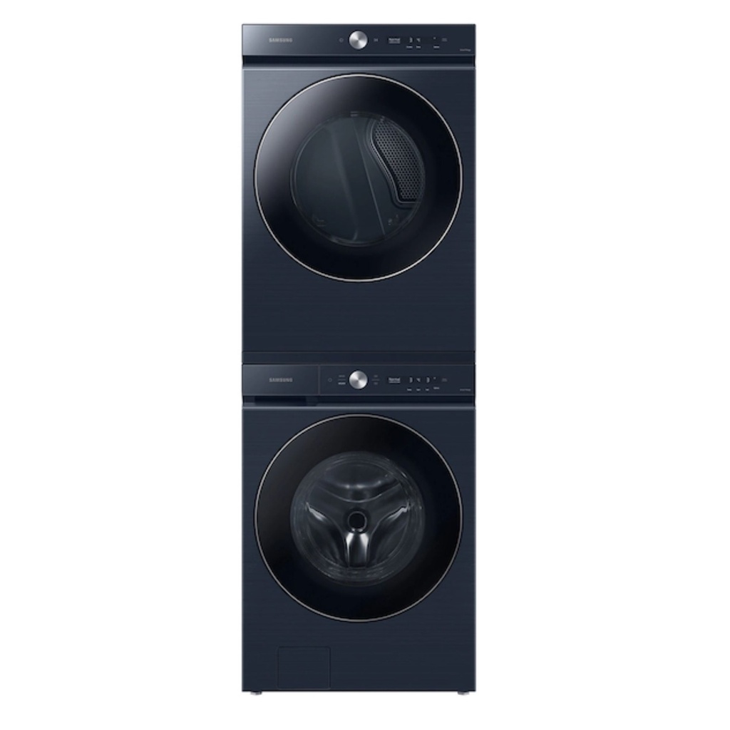 Samsung-DVE53BB8900D-verticle view with matching washer