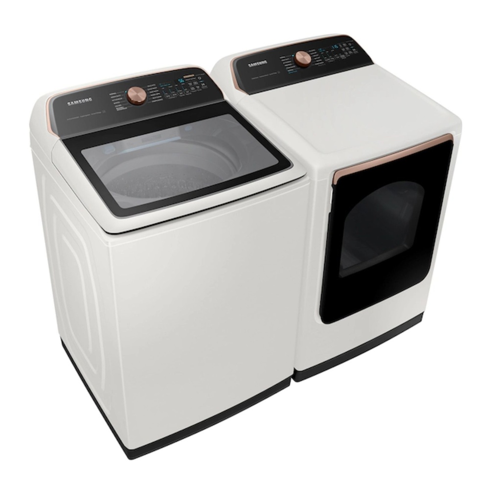 Samsung-DVE55CG7500E-matching washer tilted view