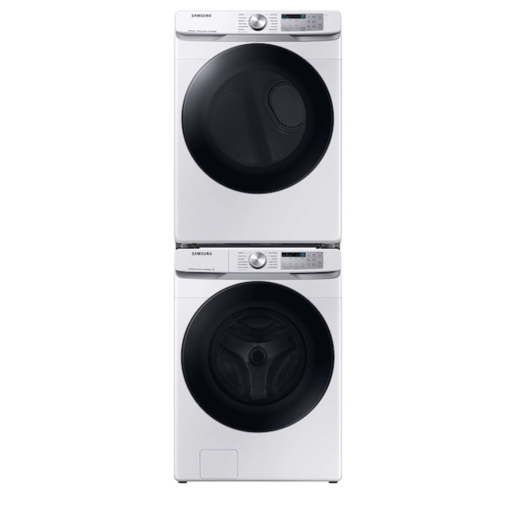 Samsung-DVG45B6300W-verticle matching washer view