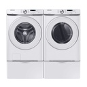 Samsung-DVG45T6000W-matching washer view with drawer