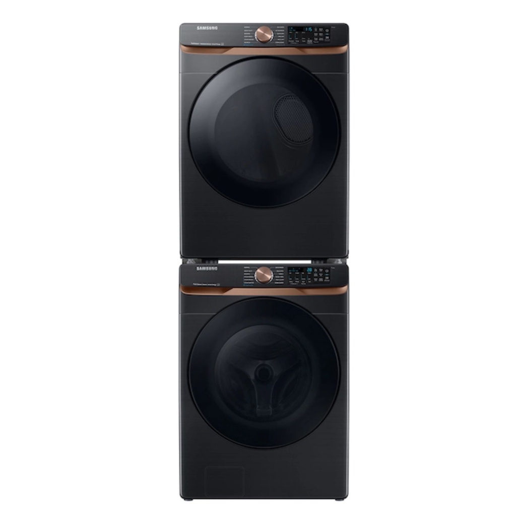 Samsung-DVG50BG8300V-vertical view with matching washer