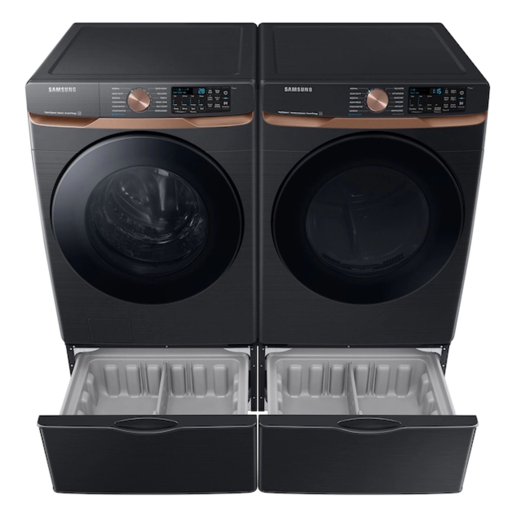 Samsung-DVG50BG8300V-matching washer view with drawer open