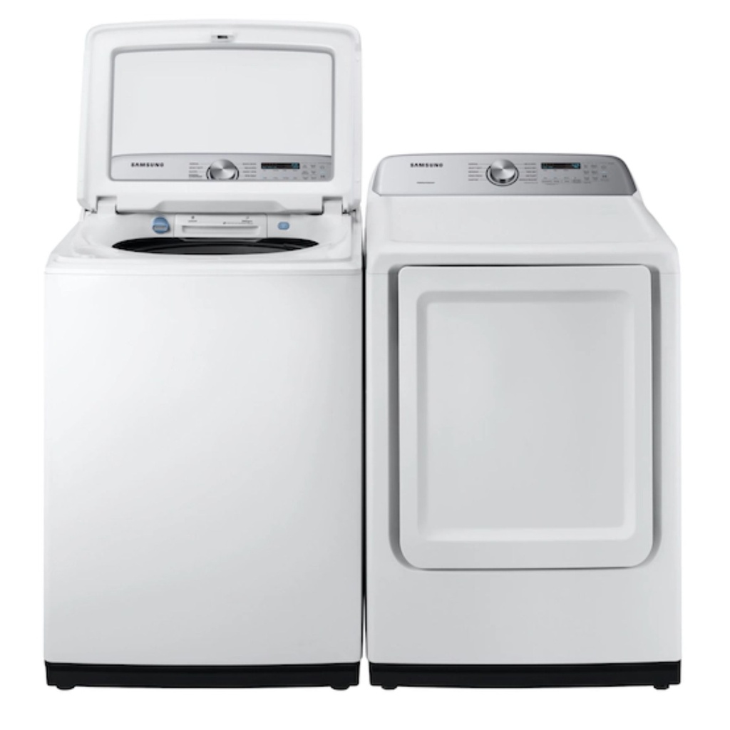 Samsung-DVG50R5200W-front view with lid open